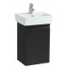 LAUFEN PRO Skrinka pod umývadlo, ľavá, 380mm, 1 polička, wenge, 4.8301.1.095.423.1