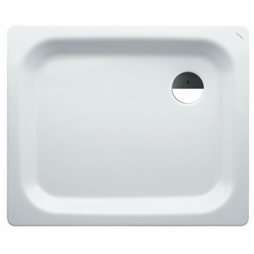 LAUFEN PLATINA Oceľová vanička obdĺžniková 90x75cm, biela, 2.1500.3.000.040.1