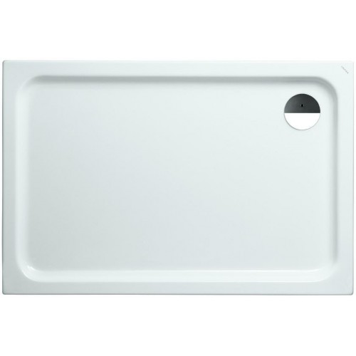 LAUFEN PLATINA Oceľová vanička obdĺžniková 120x80cm, biela, 2.1500.5.000.040.1