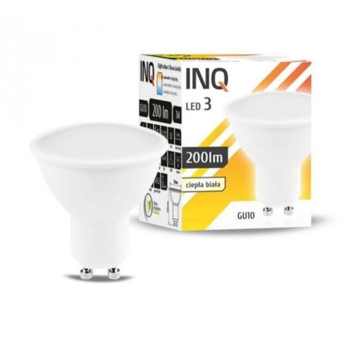 INQ LED žiarovka, GU10 3W / 22W 3000K IN401371
