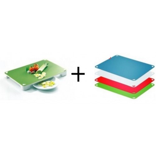 LEIFHEIT Doska na krájanie Varioboard + Náhradné folie 03086 + 0308