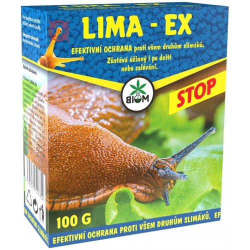 LIMA - EX proti slimákom 100 g, krabička LIMA - EX proti slimákom 100 g, krabička