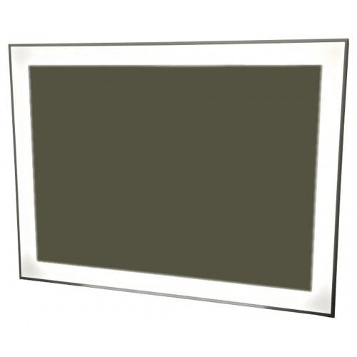 SAPHO LUMINAR zrkadlo v ráme s LED osvetlením 1200x550mm, chróm NL560 SAPHO LUMINAR zrkadlo v ráme s LED osvetlením 1200x550mm, chróm NL560