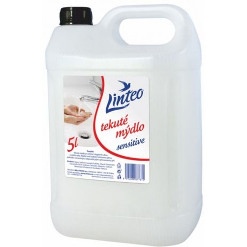 LINTEO SATIN Tekuté mydlo White, antibakteriálne s glycerínom 5l a2
