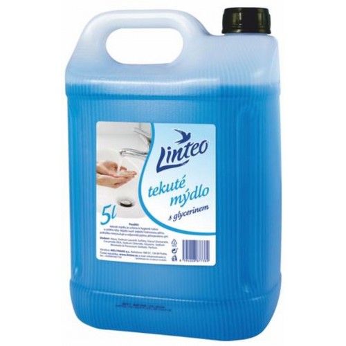 LINTEO SATIN Tekuté mydlo Blue, s glycerínom 5l