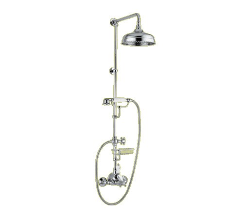 SAPHO LONDON LO412150 Sprchový stĺp s termostatickou batériou SAPHO LONDON LO412150 Sprchový stĺp s termostatickou batériou