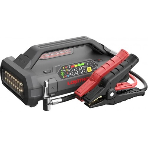 LOKITHOR Štartovací zdroj s kompresorom (12V/3000A/77Wh) JA302 PRO LOKITHOR Štartovací zdroj s kompresorom (12V/3000A/77Wh) JA302 PRO