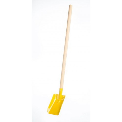 Lopata s násadou kov / drevo 80cm, žltá Lopata s násadou kov / drevo 80cm, žltá
