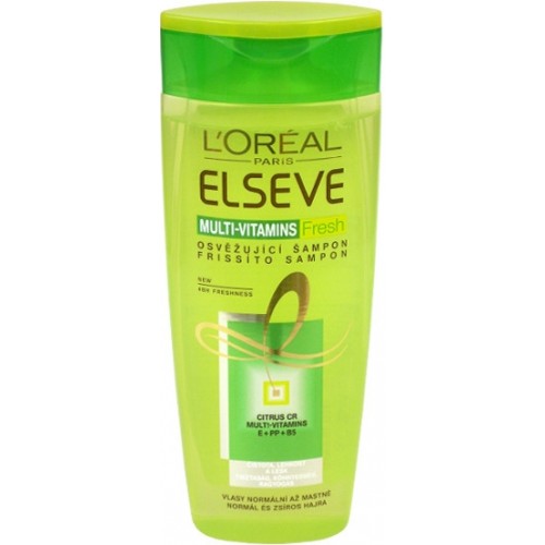 Loreal Elseve Multi-Vitamins Fresh Shampoo 250 ml Loreal Elseve Multi-Vitamins Fresh Shampoo 250 ml