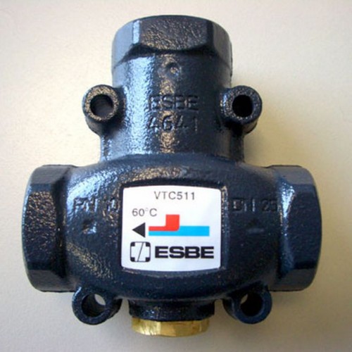 ESBE VTC 511 / 70°C Termostatický ventil, RP 1 1/4", DN: 32, KVS: 14 m3/h 51020900