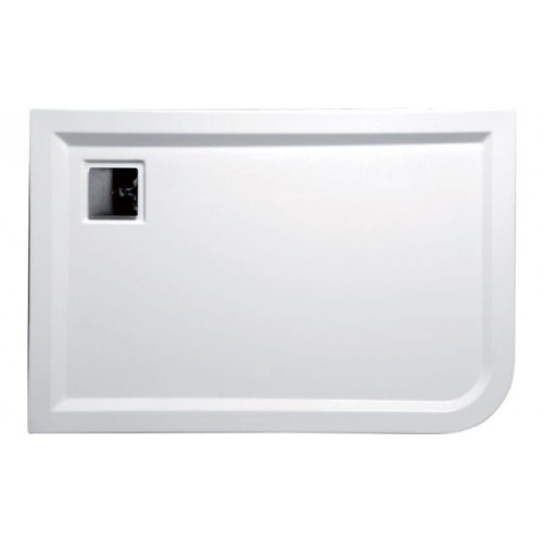 SPOLYSAN Sprchová vanička LUNETA 120 obdĺžniková s konštrukciou, ľavá SPOLYSAN Sprchová vanička LUNETA 120 obdĺžniková s konštrukciou, ľavá