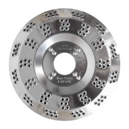 MAGG Rotačné rašple 115mm do uhlových brúsok, hrúbka 0,5 mm MAGG Rotačné rašple 115mm do uhlových brúsok, hrúbka 0,5 mm