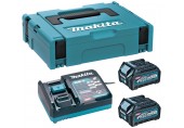 Makita 191J81-6 Sada Li-ion XGT 40V 2xBL4025 akumulátor + DC40RA nabíjačka + Makpac 1