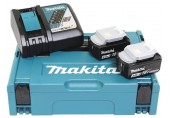 Makita 197494-9 sada batérie 2xBL1840 + nabíjačka DC18RC + systainer
