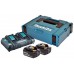 Makita Sada Li-ion LXT 18V 2xBL1840B + DC18RD dvojnabíječka + kufor 197504-2