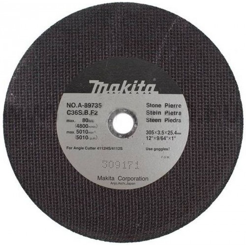 Makita A-89735 rezný kotúč na kameň 305x3,5x25,4mm Makita A-89735 rezný kotúč na kameň 305x3,5x25,4mm