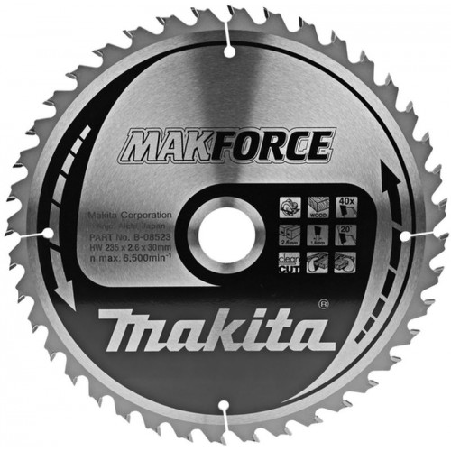 Makita pílový kotúč 235x30mm 40 Z B-08523