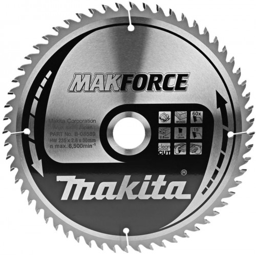 Makita pílový kotúč 235x30mm 60T B-08589