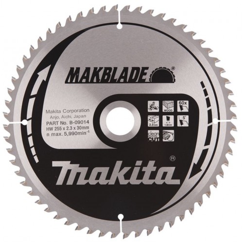 Makita B-32792 pílový kotúč 255x30mm 60Z