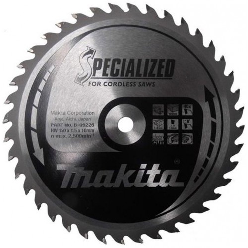 Makita B-09226 Pílový kotúč 150x10mm 40 Z