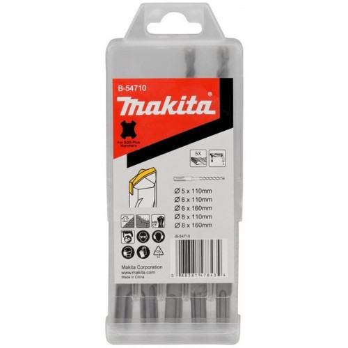 Makita B-54710 SDS-Plus sada vrtákov 5 ks