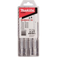 Makita B-58992 Sada 4-břitých vrtákov SDS-plus Nemesis 2 5-10mm 5ks 2 5-10mm 5ks