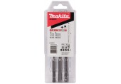Makita B-59075 Sada 4-břitých vrtákov SDS-plus Nemesis 2 6,8,10x100x160mm