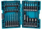 Makita B-66896 set bitov a vrtákov 33 ks ImpactBLACK