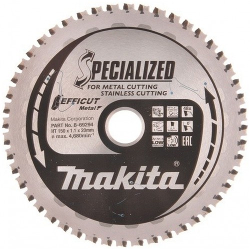Makita B-69294 TCT pílový kotúč Efficut, kov 150x20mm 48T