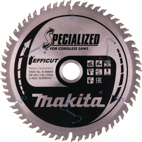 Makita B-69864 Efficut pílový kotúč 165x20mm 60Z