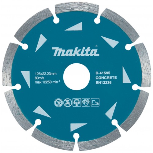 Makita D-41595-10 diamantový kotúč segmentový 125x22,23mm 10ks