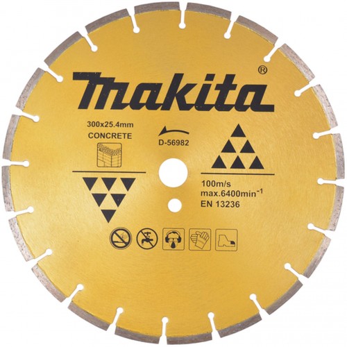 Makita D-56982 Diamantový kotúč 300x25,4x7,5mm beton