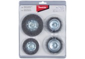 Makita D-65729 rotačné kefy do vŕtačky, 4-dielna sada