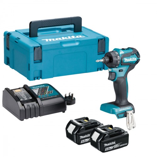 Makita Aku skrutkovač Li-on18V / 5,0Ah, systainer DDF083RTJ