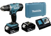 Makita DDF453RFE Akumulátorový vŕtací skrutkovač (2x3,0Ah/18V) kufor