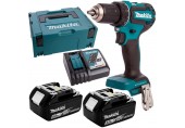 Makita DDF485RTJ Aku bezuhlíkový skrutkovač Li-ion LXT (2x5,0Ah/18V) Makpac