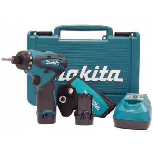 Makita DF030DWE Aku skrutkovač 1/4 "Li-ion 10,8V / 2 x 1,3 Ah