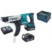 Makita Aku skrutkovač so zásobníkom 25 - 55mm, Li-ion 18V / 3,0Ah DFR550RFE