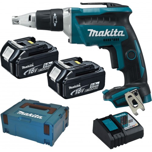 MAKITA DFS452RTJ Aku skrutkovač Li-ion LXT (2x 5,0Ah/18V), Makpac
