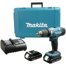 Makita DHP453SYE Aku vŕtačka s príklepom Li-ion LXT (2x1,5Ah/18V) v kufri