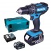 Makita DHP482RTJ Aku príklepový skrutkovač Li-ion (2x5,0Ah/18V) Makpac 2