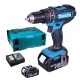 Makita DHP482RTJ Aku príklepový skrutkovač Li-ion (2x5,0Ah/18V) Makpac 2