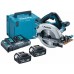 Makita DHS710PT2J Aku okružná píla 190mm, Li-ion LXT (2x5,0Ah/18V) Makpac