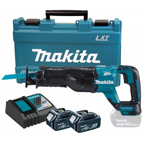 Makita DJR187RTE Aku chvostová píla Li-ion LXT 18V/5,0Ah, kufor