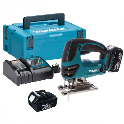 Makita DJV180RFJ Aku priamočiara píla Li-ion LXT 18V/3,0Ah, Makpac