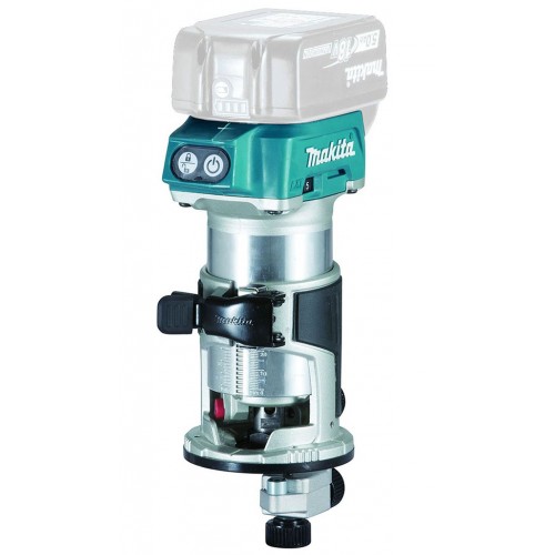 BAZÁR Makita DRT50Z Aku kombinovaná frézka Li-ion LXT 18V, bez aku PO SERVISE!!