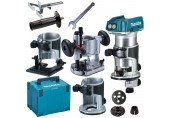 Makita DRT50ZJX2 Aku kombinovaná fréza s príslušenstvom Li-ion LXT 18V, bez aku Z