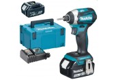 VÝPREDAJ Makita DTD154RTJ Aku rázový uťahovák 1/4" LI-ion (2x18V/5,0Ah) POŠKODENÝ KUFOR
