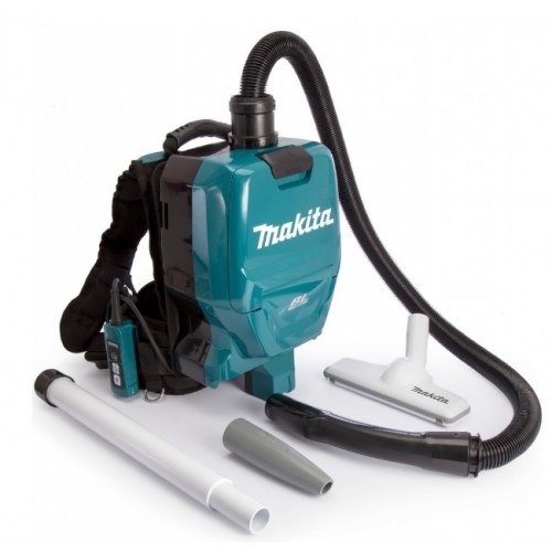 Makita DVC265ZXU Aku chrbtový vysávač Li-ion 2x18V, bez aku Z