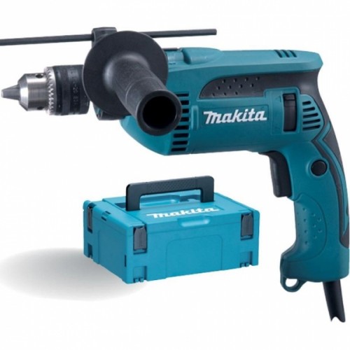 Makita HP1640J Príklepová vŕtačka 1,5-13mm, 680W, MAKPAC